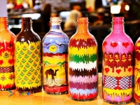 تدریس و آموزشنقاشی با ماسه رنگی