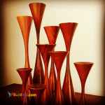 میز عسلی منبت 