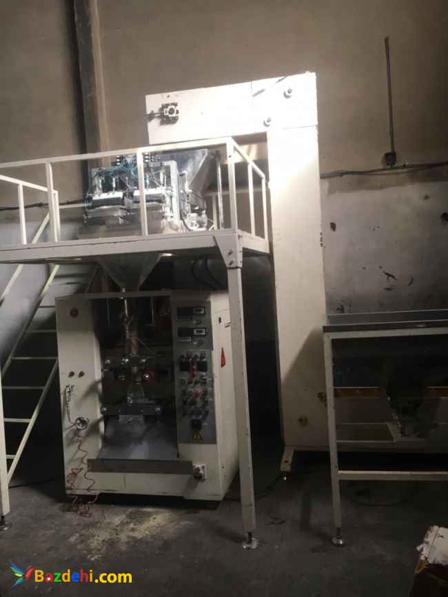 فروش دستگاه های بسته بندی انواع محصولات:قند،شکر،حبوبات،غلات و...