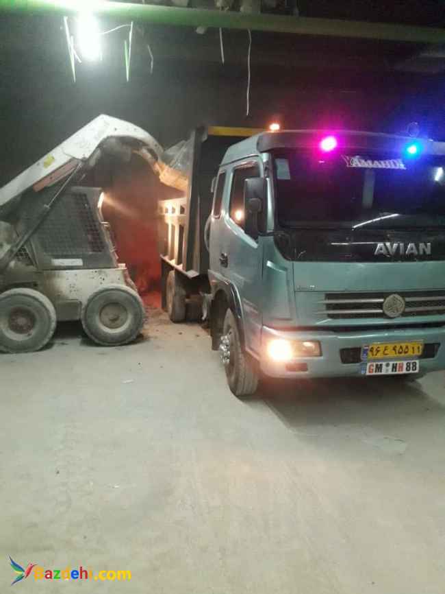 پیمانکاری وحمل نخاله باب کت وبادسان ماشین وکارگر