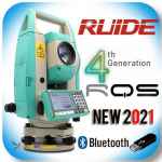 دوربین نقشه برداری توتال استیشن روید Ruide مدل RQS تکنولوژی نیکون ژاپن