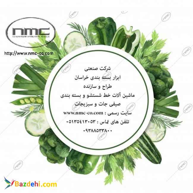 ماشین آلات خط شستشو و بسته بندی میوه جات
