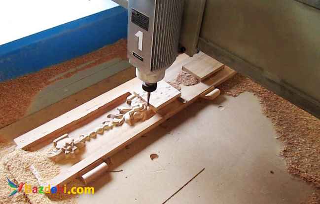 CNC چوب ام دی اف کامپوزیت PVC