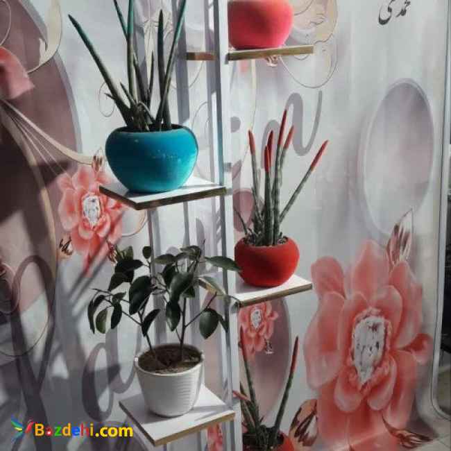 گروه تولیدی ثمین،تولید وفروش استند گل،جا گلدانی