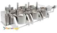 دستگاه پخت آبکشی و دانه گیری برنج (Model NRL – 900/600/400)